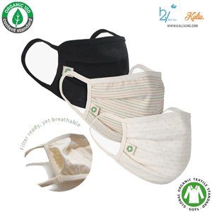 Certified & Eco-Friendly 100% Organic Cotton Mask